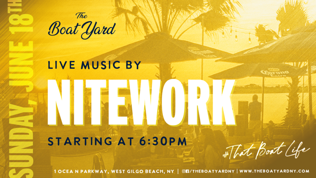 Nitework on Sunday June 18th at 6:30pm
