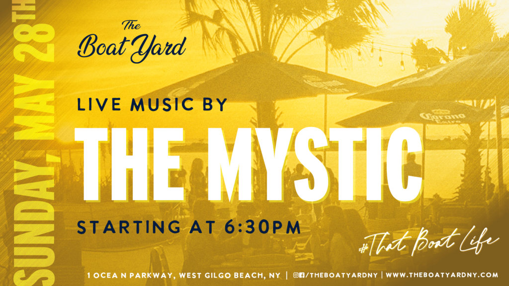 The Mystic Sunday May 28th at 6:30pm