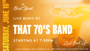that 70's band june 10 at 7:30 pm